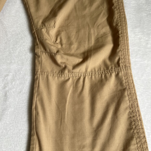 Just‎ love Women's Pants Relaxed Cargo Elastic Waist Tie Size Large Tan - Picture 5 of 10